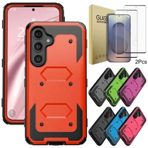 Funda protectora/protector de pantalla de vidrio para Samsung Galaxy S25/Plus/ultra resistente - Imagen 1 de 55