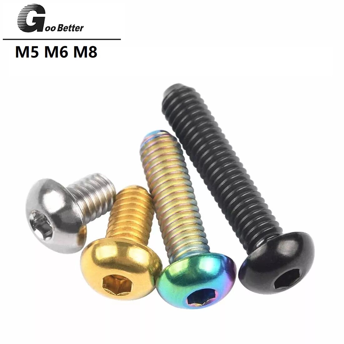 Aexit # 4-40 X 5/16' 'Viti A Testa Bombata A Testa Esagonale In Acciaio UNC Ner-o 20 Pezzi ID: 569227 - Foto 4