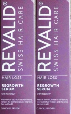 Revalid Haarausfall Behandlung Serum Wachstum stärkt stärkende Wurzeln 2er Pack - Bild 1 von 4