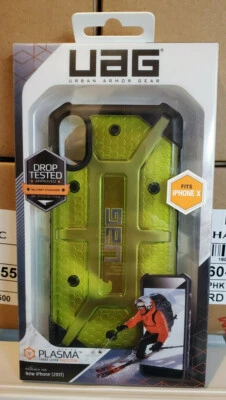 Funda Urban Armor Gear Plasma Series para iPhone X / Xs - Citron - IPH8-L-CT Foto 1 de 2