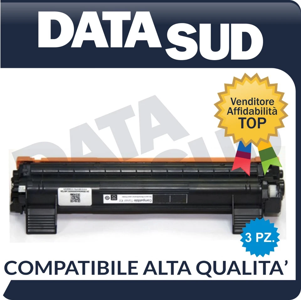 KIT 3 TONER COMPATIBILI BROTHER TN-1050 TN1050 MFC-1810 HL-1110 1112A DCP-1512A  - Imagen 1 de 1