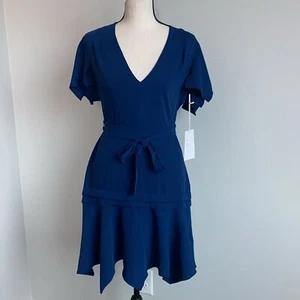 Amanda Uprichard Amalfi Kleid, Blau, Größe S, Neu mit Etikett - Bild 1 von 5