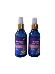 Dr Teal's Sleep Spray with Melatonin & Essential Oils 6oz - 2 Bottles - Picture 1 of 2