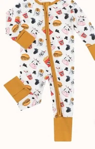 cartoon bamboo baby sleeper - Picture 1 of 3