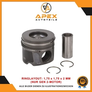 MOTOR DIESEL LAND ROVER RANGE ROVER 3.0 TDV6 306DT GEN 2 PISTONES CON ANILLOS - STD - Imagen 1 de 4