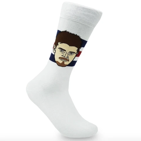 Winnipeg Jets Mark Scheifele Playoffs White Out Socks SOLD OUT Great with Jersey Cover