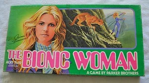 Vintage 1976 Bionic Woman Board Game Complete Parker Brothers - Picture 1 of 5