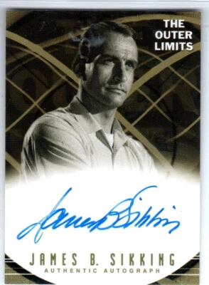 OUTER LIMITS PREMIERE A5 JAMES B. SIKKING AS THE BOTANIST AUTOGRAPH *CONDITION* - Image 1 of 2