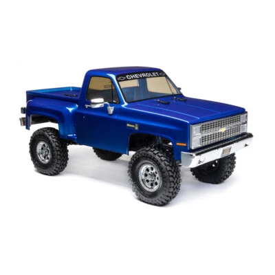 Axial 1/10 SCX10 III Base Camp 1982 Chevy K10 4X4 RTR, Blue # AXI03030T1 - Image 1 of 4