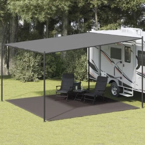 vidaXL Tent Carpet 400x400 cm Anthracite - Picture 1 of 7