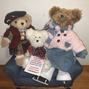 Boyds “Evento” Exclusivo “Bola de Nieve” Oso de Patinaje Niña Oso - Imagen 1 de 5