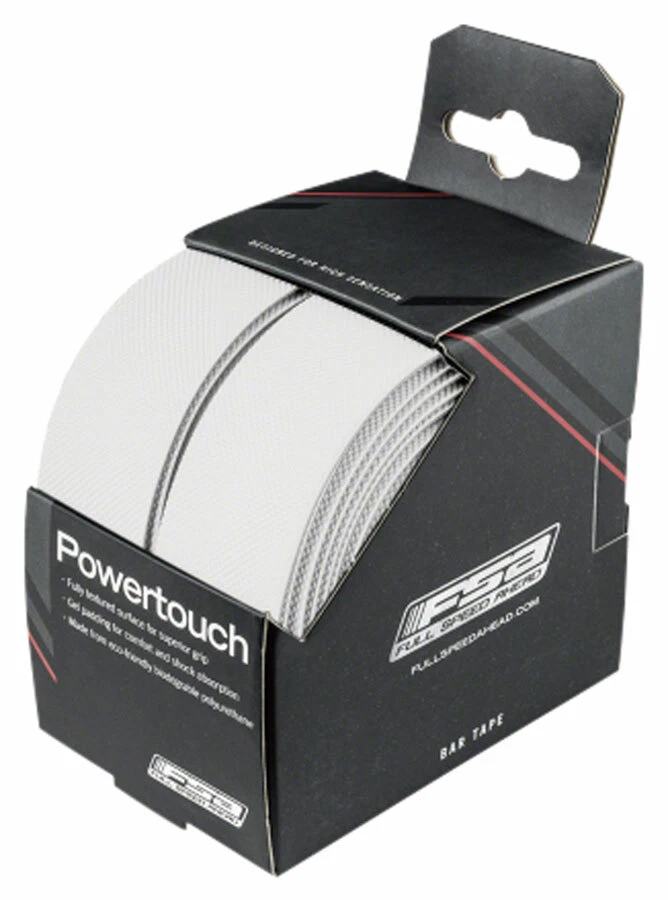 FSA PowerTouch Handlebar Tape, White - Image 1 of 2