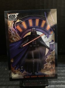 2022 Star Wars Chrome Galaxy Refractor #50 Enter: Darth Vader