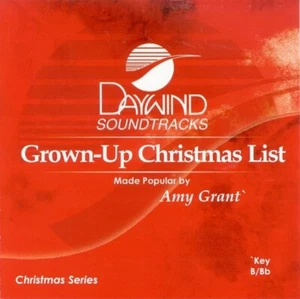 CD, Daywind Soundtracks - Amy Grant - Grown-Up Christmas List - VG! - Imagen 1 de 3