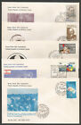 Turkish North Cyprus Stamps TRNC SG 180-84 1985 Anniversaries and Events - FDC