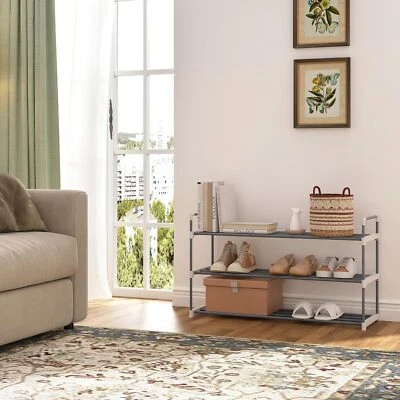 WOLTU 3/4/5/6/8 Ebenen Schuhregal Schuhablage Schuhständer Steckregal für Flur - Bild 1 von 4