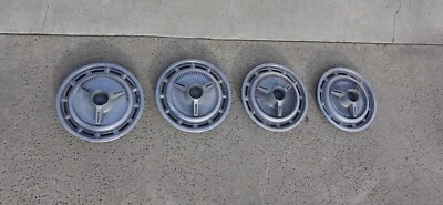 1964 CHEVY IMPALA SS SUPER SPORT HUBCAPS 14" set of 4 (See All Photos) - Image 1 of 4
