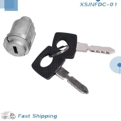 New Ignition Lock Cylinder W/Key For Mercedes-Benz 190E 260E E320 E420 300TD - Image 1 of 4