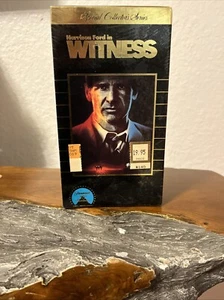 Witness - VHS - 1986 - Harrison Ford - Special Collector's Series - Brand New - Imagen 1 de 4