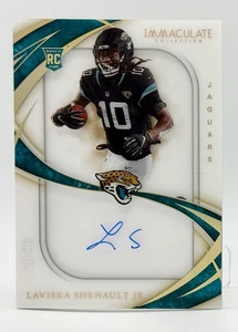 2020 Immaculate Shadowbox Signatures Laviska Shenault RC Auto 21/99 Jaguars - Picture 1 of 2