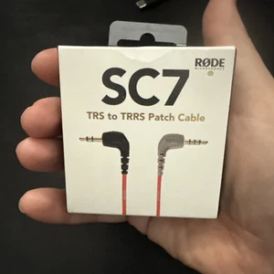Rode SC7 3.5mm TRS to TRRS Patch Cable - NEW IN BOX, SEALED, FREE SHIPPING - Picture 1 of 4