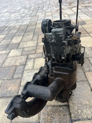 Coletor Dual Carb Buick 1930s-50s Straight 8  - Imagem 1 de 4