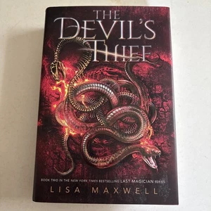 The Devil's Thief The Last Magician Series Book 2 Fiction 1st Edition Hardcover - Foto 1 di 13