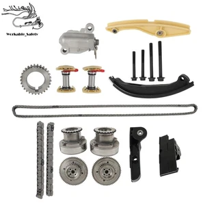 Timing Chain Kit Camshaft Adjuster For Ford Lincoln Edge F-150 Mustang 11-19 - Picture 1 of 12