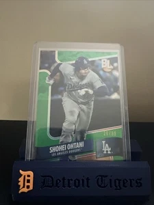 2024 Topps Big League Wrapper Redemption Shohei Ohtani #WR-1 Green #'d /99 - Bild 1 von 4