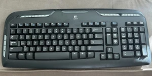 Logitech Cordless Desktop EX110 Keyboard - Picture 1 of 5