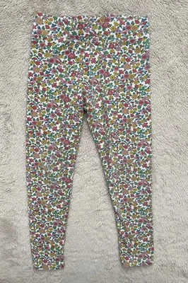 Boden Niña Floral Amarillo Rojo Verde Leggings Pantalones Talla 6-7Y Foto 1 de 4