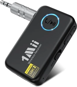 1Mii LDAC Bluetooth Aux Adapter for Car Wireless Bluetooth 5.3 Receiver ML100Pro - Picture 1 of 7