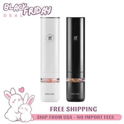 Juego de molino eléctrico de sal/pimienta Zwilling Enfinigy, 2 piezas Foto 1 de 4