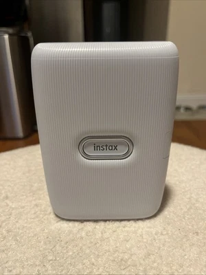Fujifilm Instax Mini Link 1 Smartphone Printer - Ash Clay White Tested Unit Only - Image 1 of 4