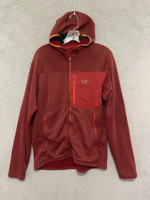 Arc'teryx Fortrez Hoodie Mens Large Polartec Jacket Face Mask Hiking Red - Image 1 of 4