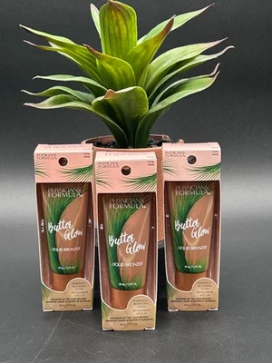 Lot of 3 NIB Physicians Formula Butter Glow Liquid Bronzer 1.3 fl oz Bronze - Image 1 of 4