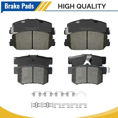 Pastillas de freno delanteras y traseras de cerámica para Acura RDX 2014 2015 2016 2017 2018 Foto 1 de 4