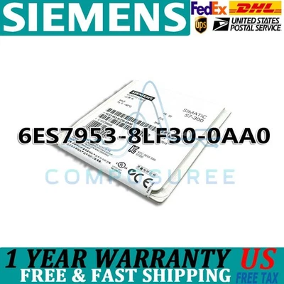 New Siemens 6ES7953-8LF30-0AA0 6ES79538LF300AA0  SIMATIC S7 Micro Memory Card - Image 1 of 4