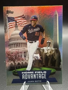 2022 Topps Series 1 Juan Soto #HA-4 Home Field Advantage - Bild 1 von 2