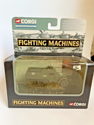 Corgi Fighting Machines CS90050 M3 A1 Half Track US Marine Troop Carrier Truck - Image 1 of 4