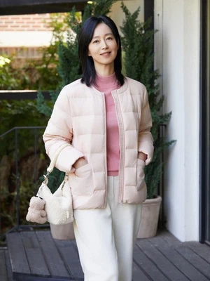 Jersey de plumón de ganso redondo PING genuino para mujer  Foto 1 de 4