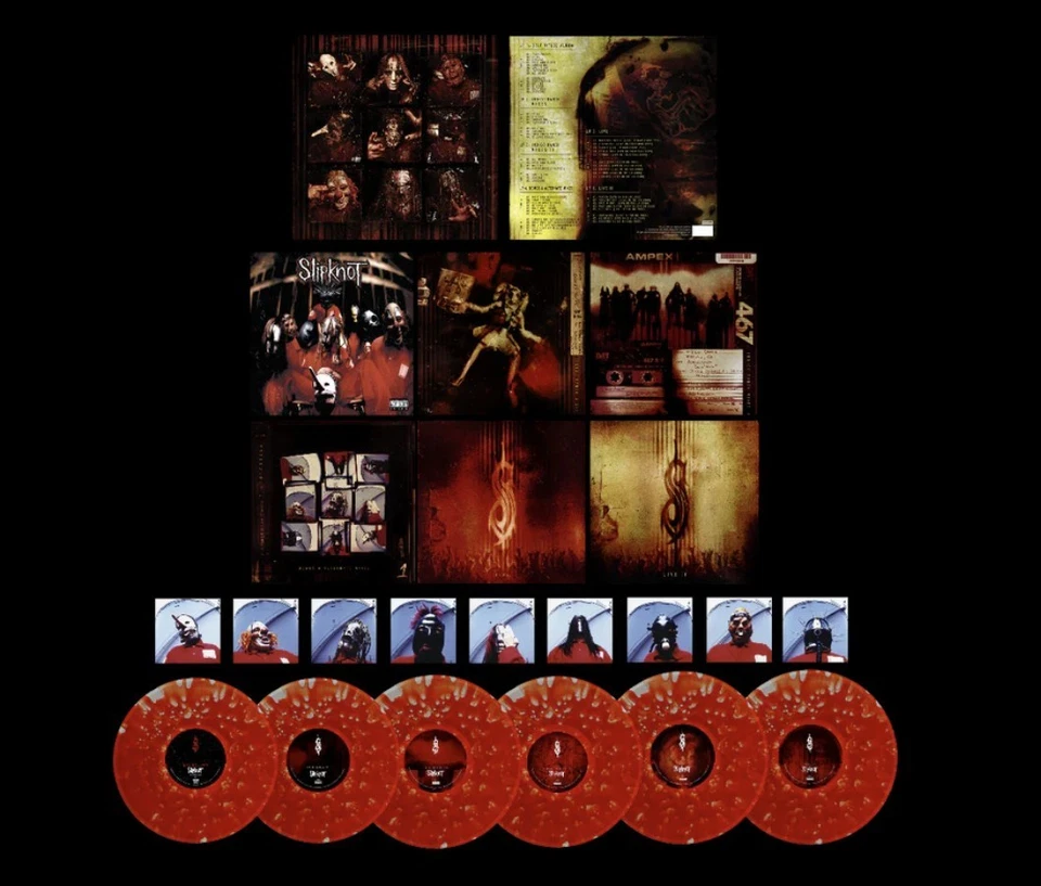 Slipknot 6LP (25th Anniversary Blood Splatter Box Set) - Limitiert Auf 1899 RAR - Bild 1 von 1