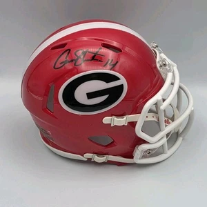 GUNNAR STOCKTON SIGNED GEORGIA BULLDOGS UGA STAR QB MINI HELMET UG COA - Picture 1 of 5