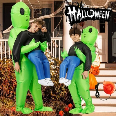 MARKENLOS Aufblasbares Alien Kostüm Kinder Aufblasbares Kostüm Erwachsene Alien Kostüm DE