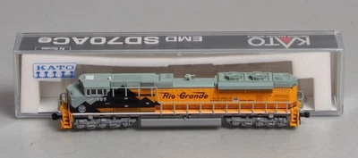Kato 176-8405 N Scale D&RGW SD70ACe Powered Diesel Locomotive #1989 LN/Box - Image 1 of 4