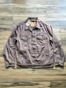 Chaqueta de Camionero Levi's Para Hombre Talla Pequeña Calce Relajado Fondue Fudge A57820029 Nueva Con Etiquetas - Imagen 1 de 7