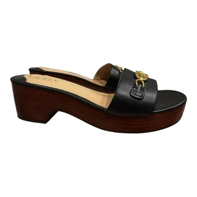 Sandalias de vestir de tacón Lauren Ralph Lauren para mujer Roxanne - talla 9 Foto 1 de 4