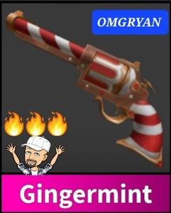 Roblox Murder Mystery 2 GINGERMINT MM2 GODLY KNIFE AND GUNS - Bild 1 von 1