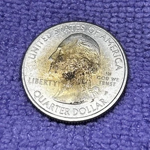 💥 2017 P Quarter CLAD Layer  ERROR Obverse Side  - Picture 1 of 7