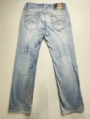 Rock & Roll Cowboy Jeans Mens 36x31 Double Barrel Straight Relaxed Fit Denim Pan - Image 1 of 4